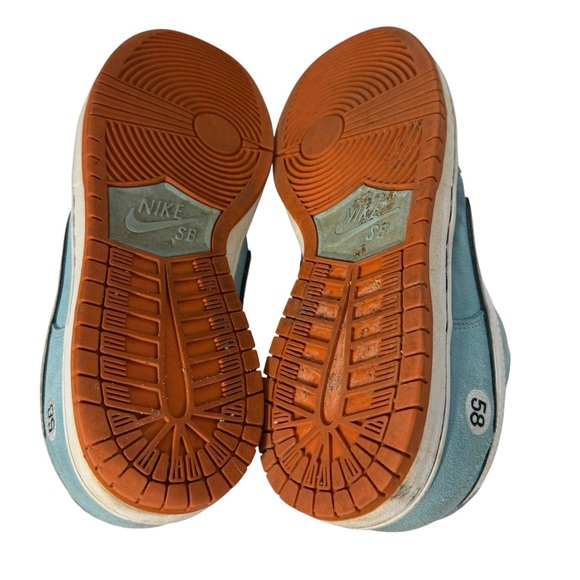 Nike SB Dunk Low Club 58 Gulf blue suede sneakers  BQ6817-401 2021 size 10.5 - Picture 8 of 10
